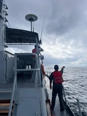 Armada Dominicana y Fuerza Aérea Intensifican operativo de búsqueda y rescate de pescador desaparecido en Nagua