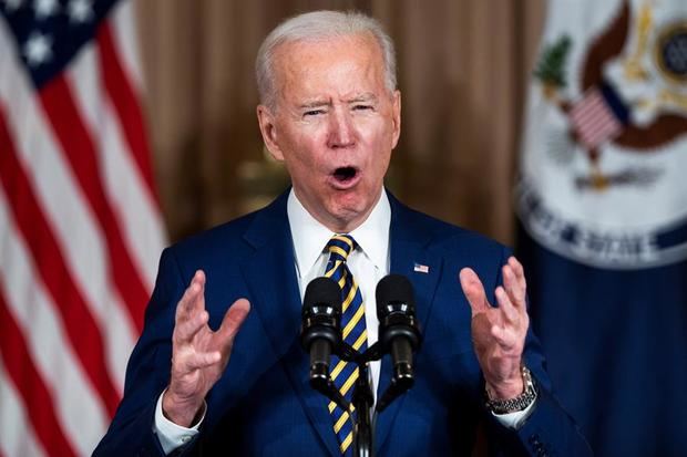 En la imagen, Joe Biden, presidente de EE.UU.