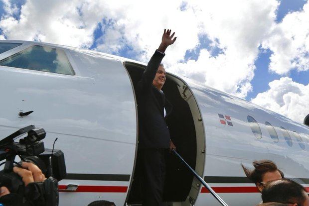 El presidente dominicano viajará a Costa Rica para la investidura de Chaves.