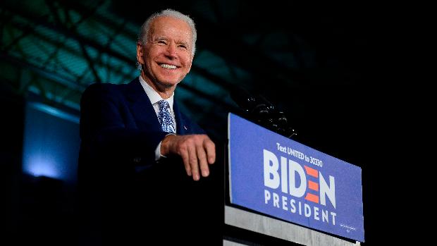Exvicepresidente de EE.UU. Joe Biden se impuso este domingo en los caucus del estado Wyoming.