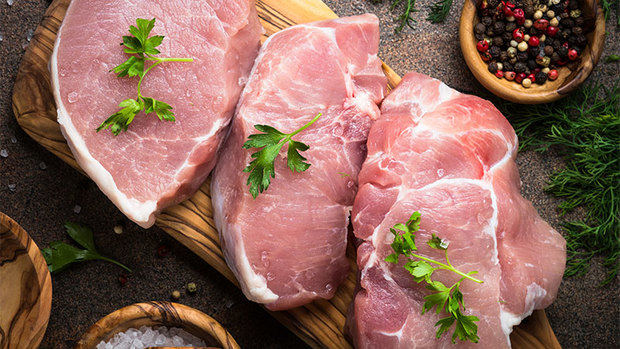 La carne de cerdo que llega al mercado es inofensiva y sana para el consumo humano.