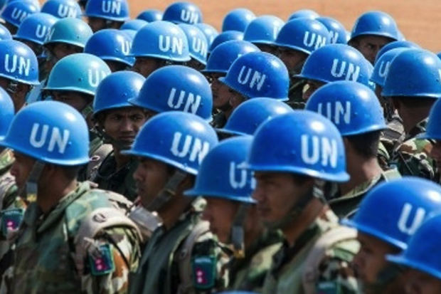 Fuerzas de la ONU.