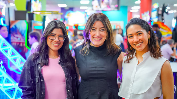 Camila Sosa, Eglee Heredia y Kimberly Arias.