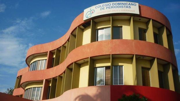 Fachada del Colegio Dominicano de Periodistas, CDP.
