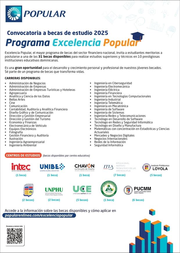 Convocatoria Excelencia Popular 2025.