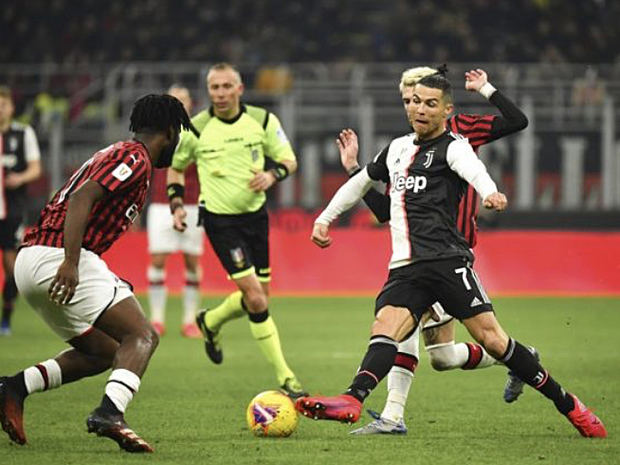 Semifinal Serie A de Italia, Juventus - Milán.