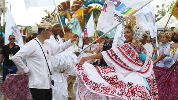 Celebración del Desfile de Reinas de Panamá