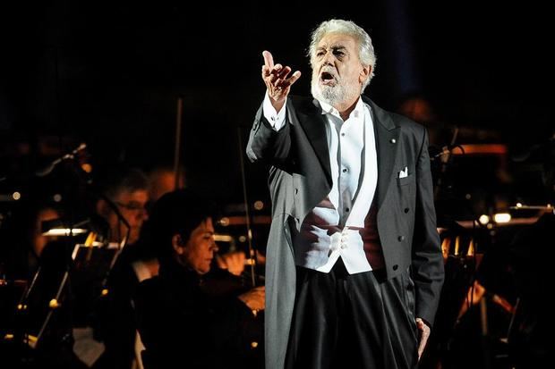 El tenor y director español Plácido Domingo.