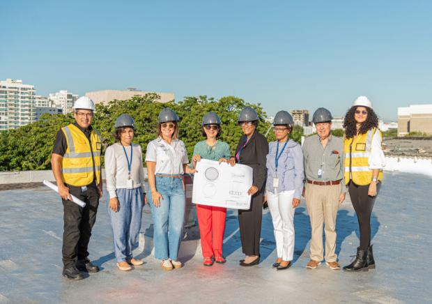 Voluntariado del Museo Nacional de Historia Natural da inicio a la obra del nuevo planetario