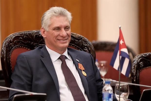En la imagen, el presidente cubano, Miguel Díaz-Canel.