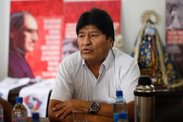 Fotografía de archivo del expresidente de Bolivia, Evo Morales.