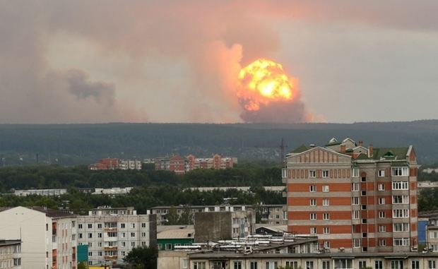 Muertos en explosión en base militar rusa son 5 empleados agencia atómica.