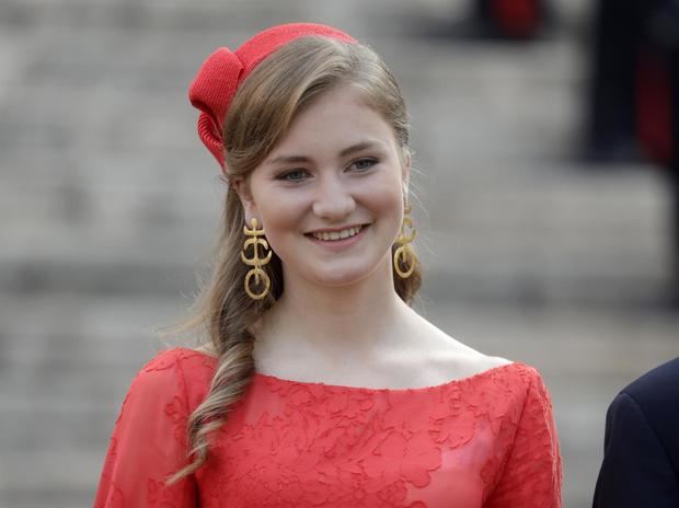 La princesa Isabel de Brabante, heredera al trono de Bélgica.