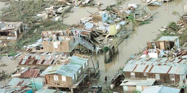 El huracán George, ocurrido en 1998, es uno de los que más daños provocaron al país.
