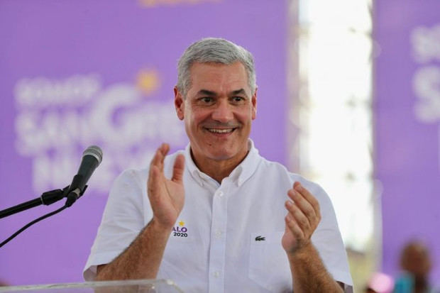 Precandidato presidencial  del Partido de la Liberación Dominicana, PLD, Gonzalo Castillo.