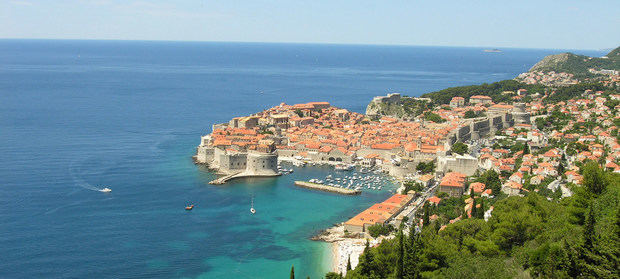 La Ciudad Vieja de Dubrovnik, Croacia.