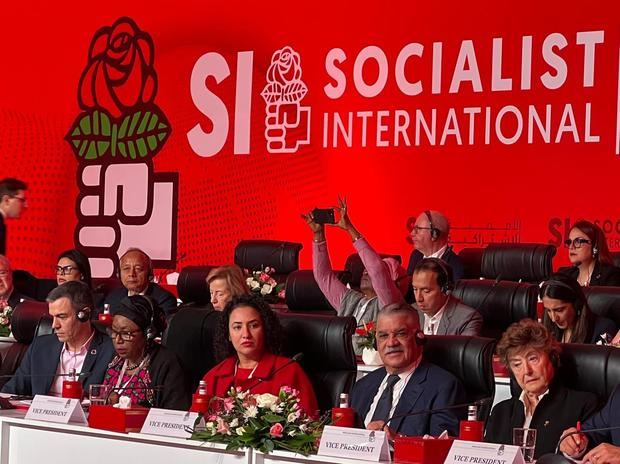 Reunión Consejo Mundial Internacional Socialista.