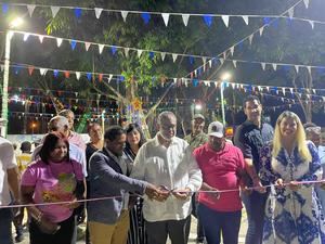 Desarrollo de la Comunidad entrega parque remozado en Cancino, SDE