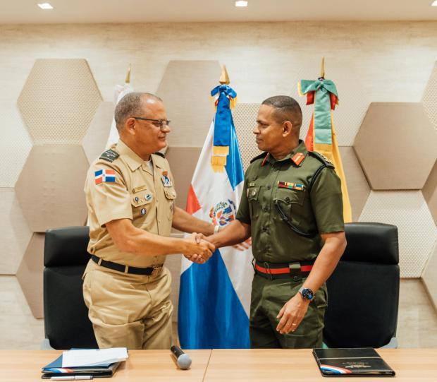 Fuerzas Armadas RD y de Guyana firman acuerdo de cooperación