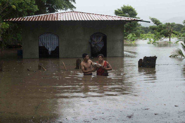 Inundaciones en Honduras. 