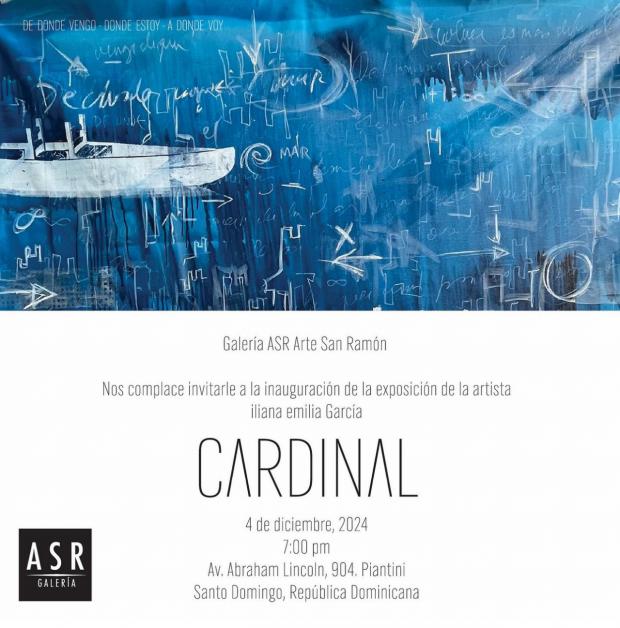 Exposición 'Cardinal' de la artista Iliana Emilia García en Arte San Ramón