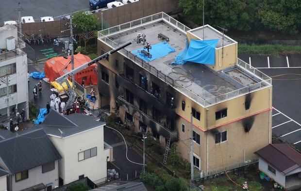 La mayoría de las víctimas del incendio en Japón perecieron en el acceso a la azotea.