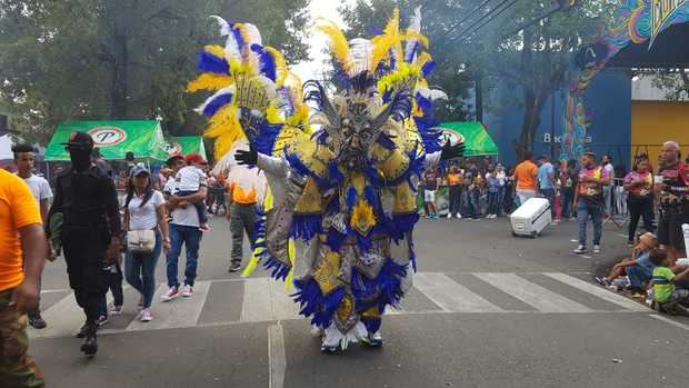 Celebración del primer desfile del “Carnaval Vegano 2020”, donde miles de ciudadanos se dieron cita para disfrutar y apreciar el arte en cada disfraz que identifica un personaje.