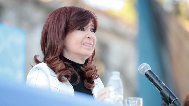 Vicepresidenta de Argentina, Cristina Fernández.