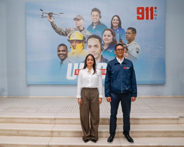 Ministra de Interior y Policía explora innovaciones del Sistema 911 en Santo Domingo