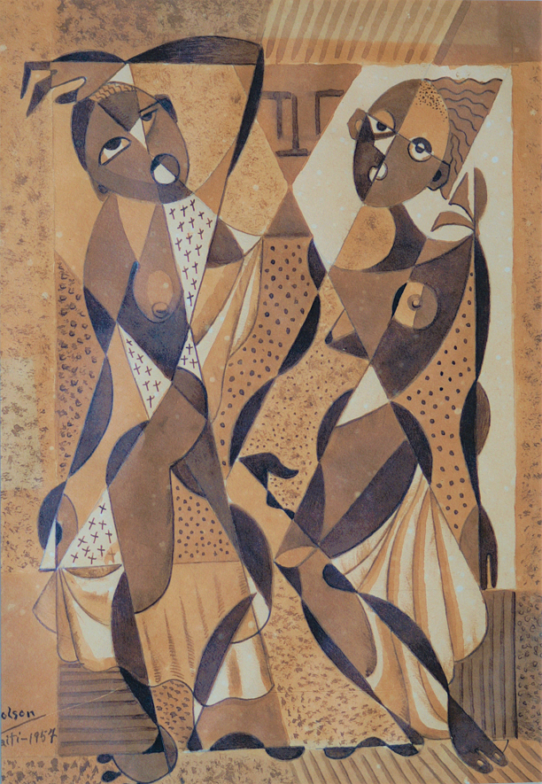 'Bailarines'. Jaime Colson, 1957.