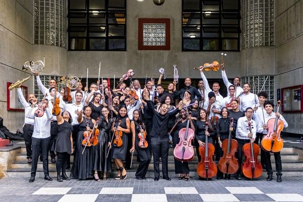 Orquesta Juan Pablo Duarte del Conservatorio Nacional de Música.