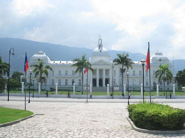 Fachada del Palacio Nacional de Haití.