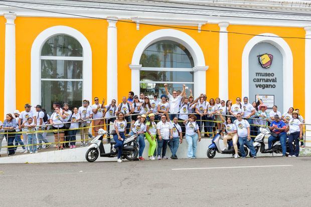 Comunicadores que asistieron al evento.