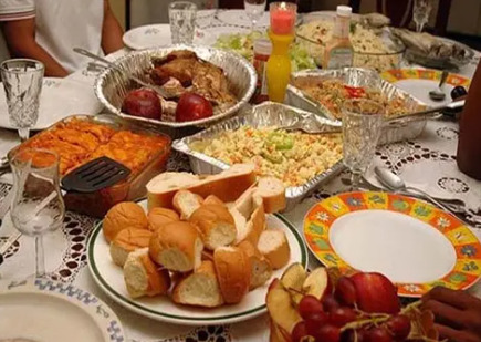 Cena de nochebuena.