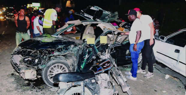 Doce muertes en accidentes de tránsito durante la Navidad en República Dominicana