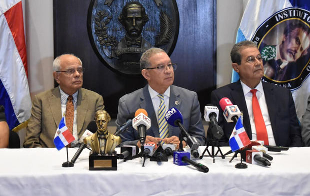 Julio Rodríguez, Wilson Gómez Ramírez y Jacinto Pichardo.