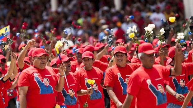 Oficialistas conmemoran en Venezuela sexto aniversario de la muerte de Chávez