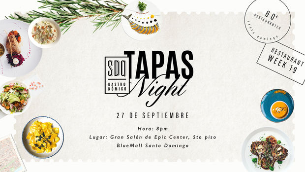 Invitación Tapas Night.