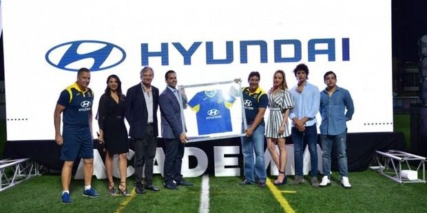 Hyundai formaliza relación con Santa Fe Fútbol Club.