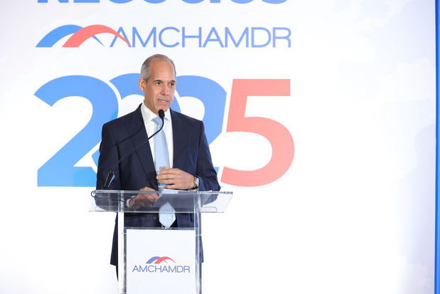 Edwin De los Santos, presidente AMCHAMDR. 