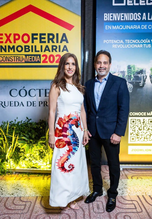 Michelle Joubert y Oscar Morel.