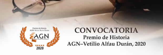 Archivo General de la Nación convoca Premio de Historia Vetilio Alfau Durán