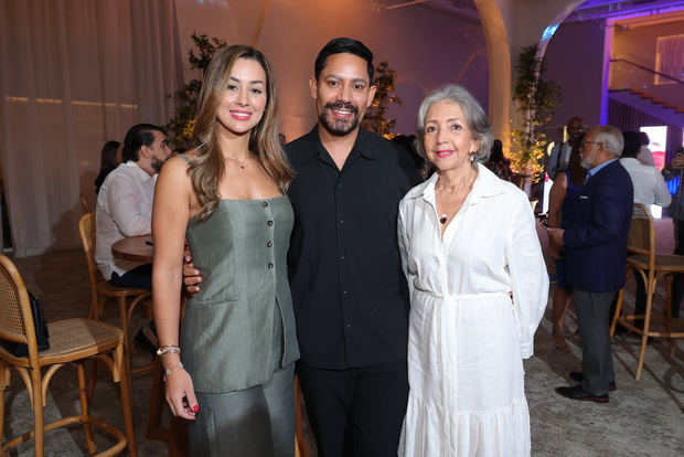 Chantal Santana, Jhonaly Guzmán y Mirta Sánchez.