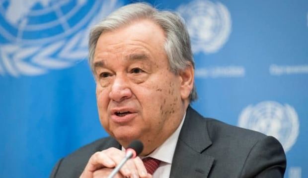 Antonio Guterres, secretario general de las Naciones Unidas.